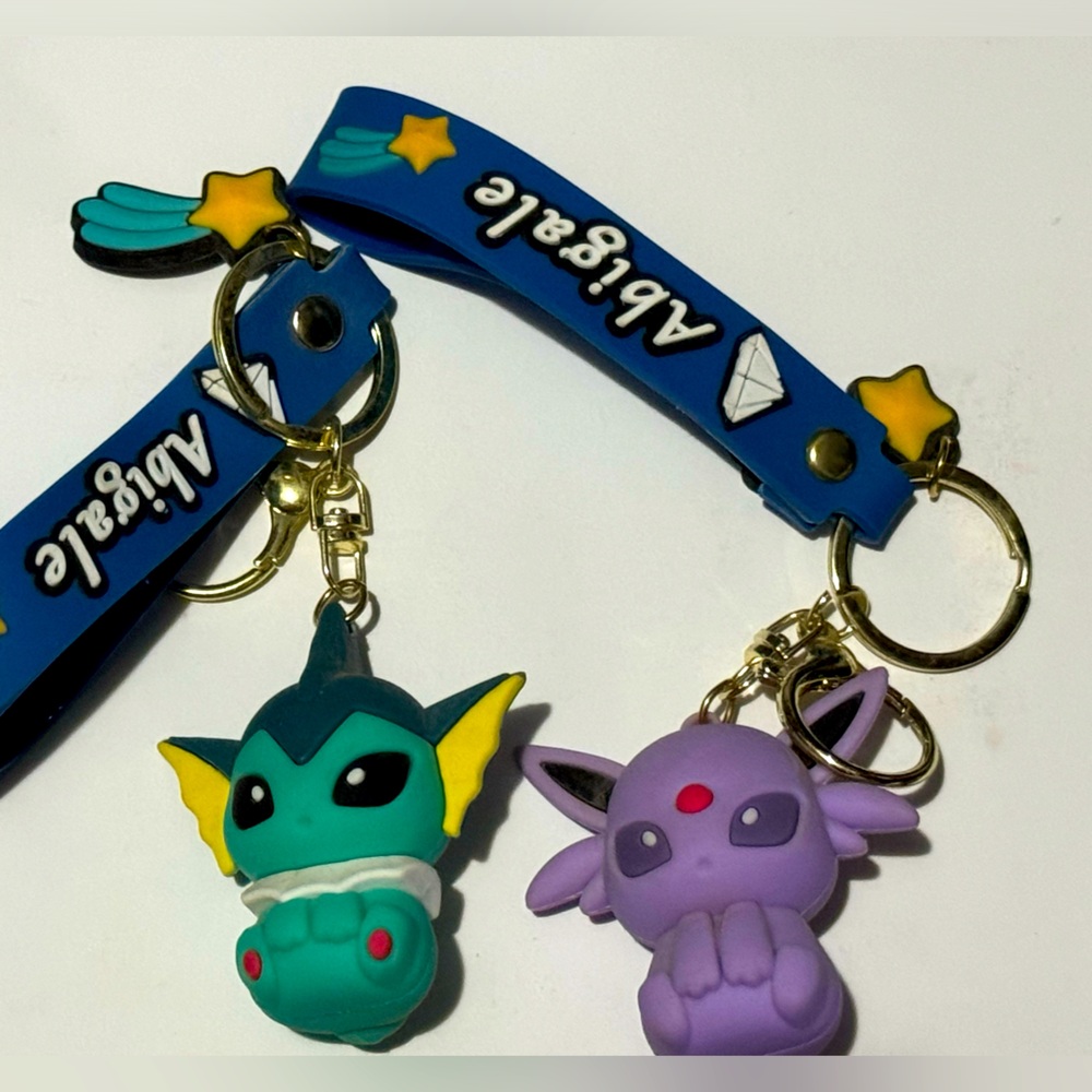 Pokémon keychains
